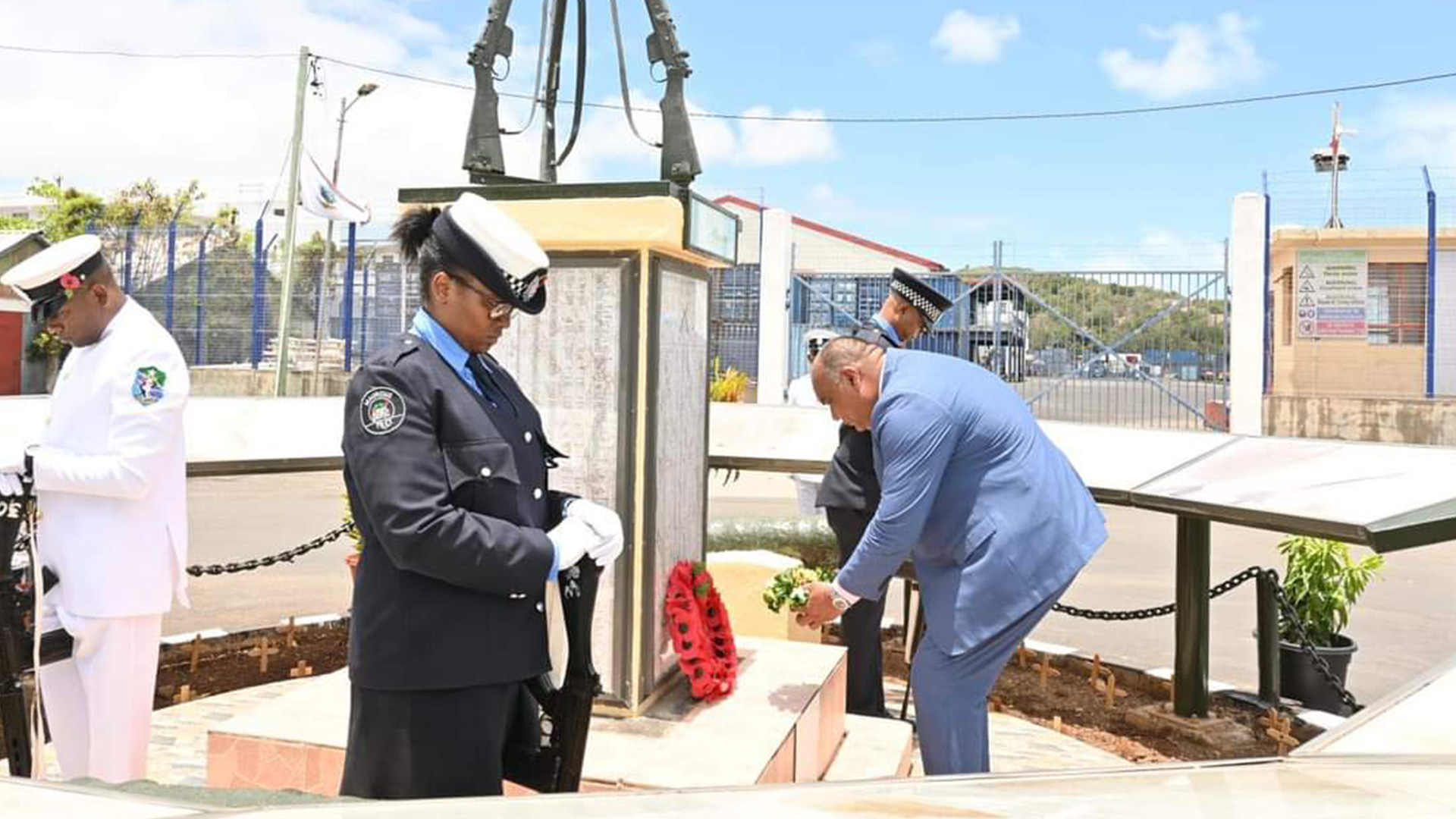 Commémoration de l’armistice à Rodrigues Commémoration de l’armistice à Rodrigues