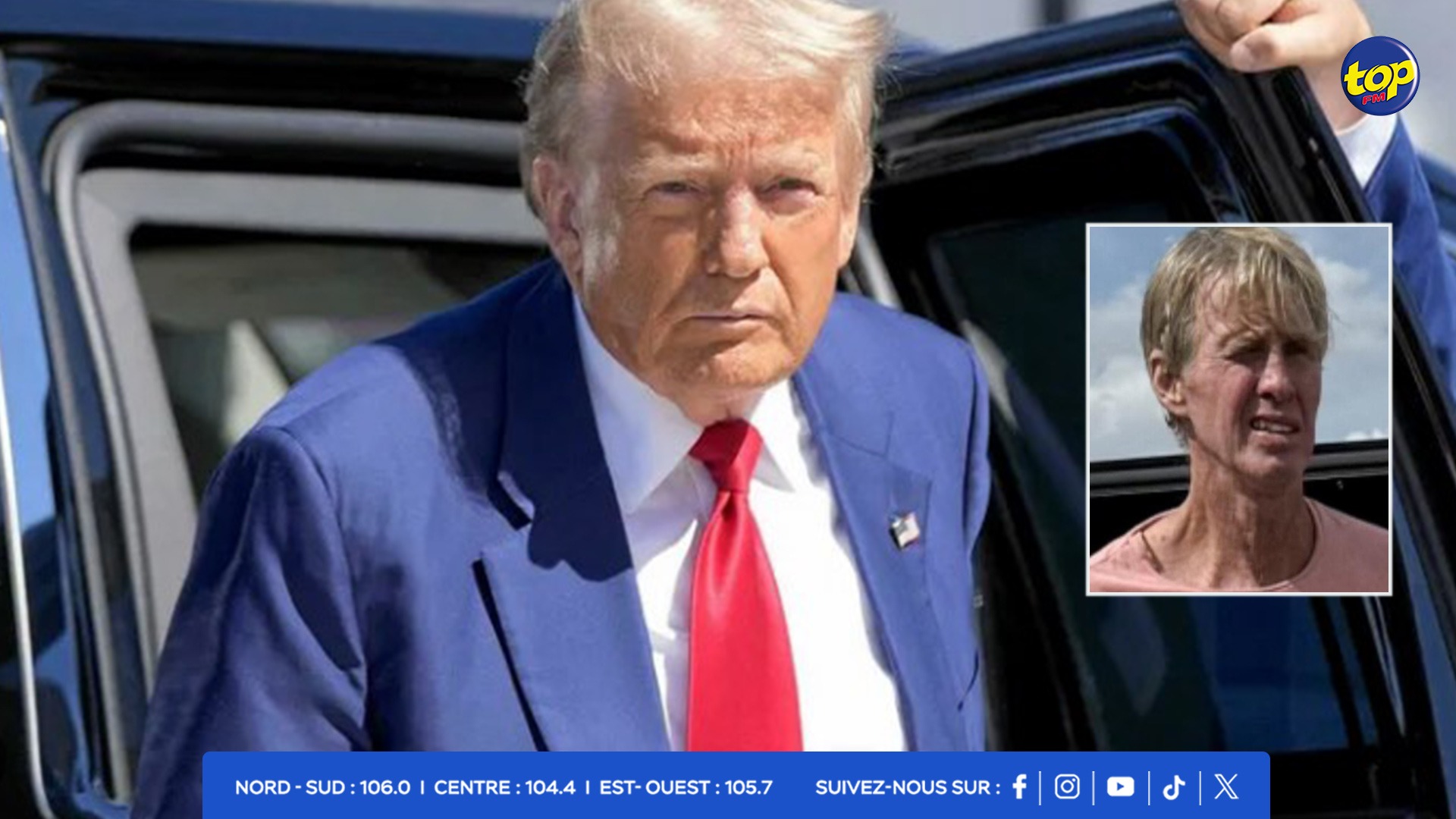 Tentative d'assassinat présumée de Donald Trump Tentative d'assassinat présumée de Donald Trump