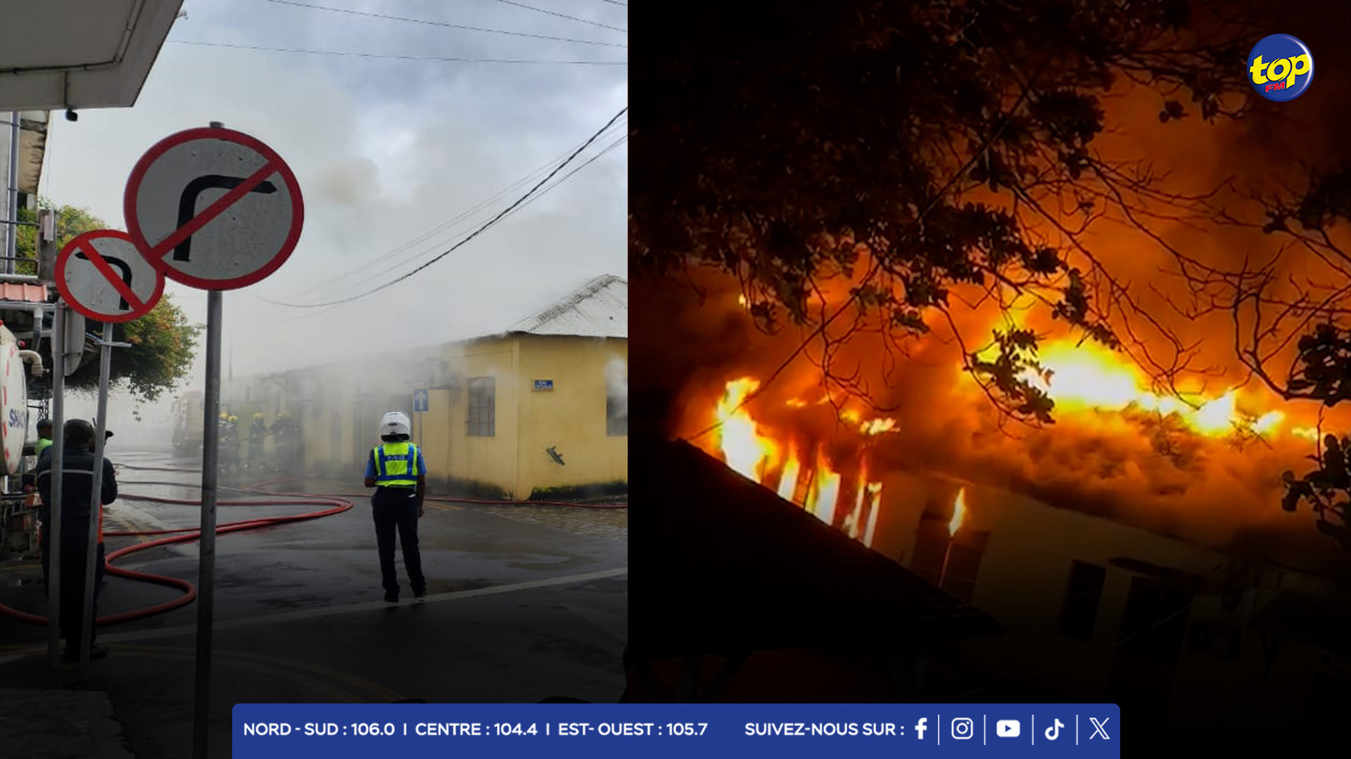 À Rodrigues : réaménagement des bureaux suite à l'incendie du Central Store Building